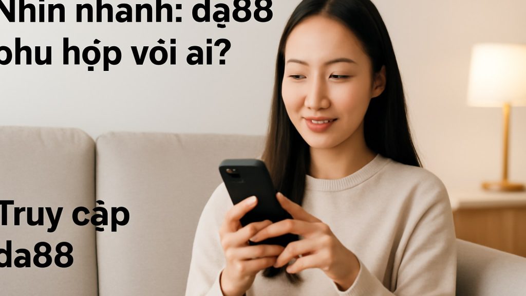 Nhìn nhanh: da88 phù hợp với ai? Minh họa: Nhìn nhanh: da88 phù hợp với ai?