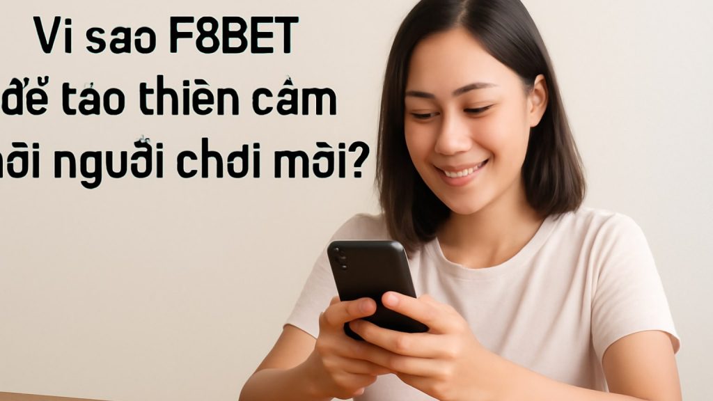 Vì sao F8BET dễ tạo thiện cảm với người chơi mới? Minh họa: Vì sao F8BET dễ tạo thiện cảm với người chơi mới?