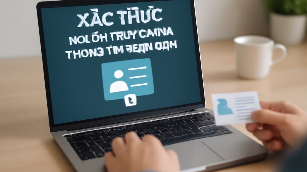 1) Xác thực nguồn truy cập và thông tin nhận diện Minh họa: 1) Xác thực nguồn truy cập và thông tin nhận diện
