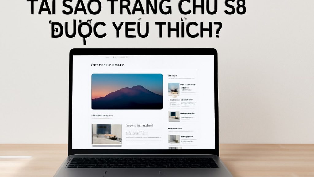 Minh họa: Tại Sao Trang Chủ S8 Được Yêu Thích?